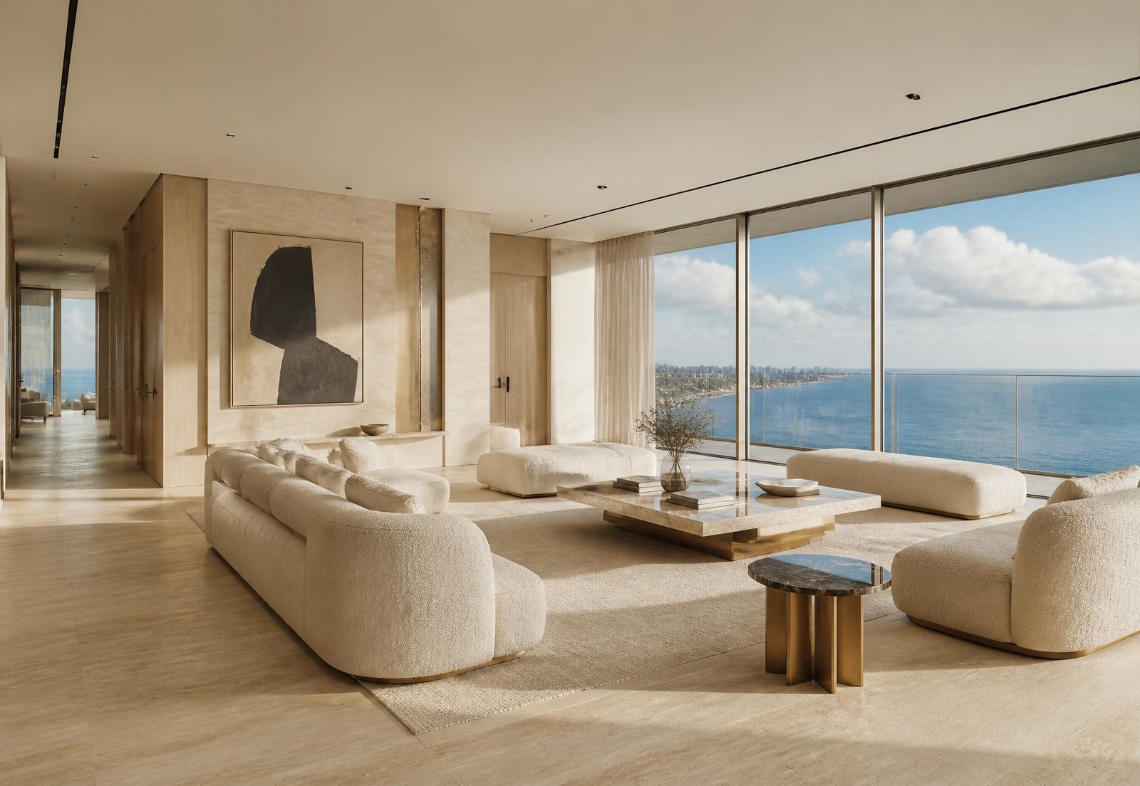 The 3,300 sq ft sea-facing salon